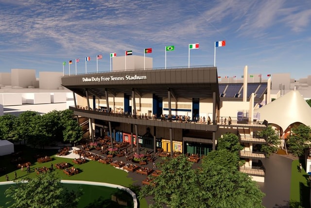 Dubai Duty Free Tennis Stadium