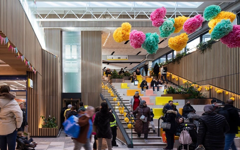 Ikea Hammersmith Steps from the side