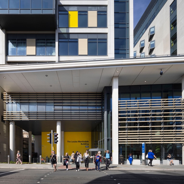 The Louisa Martindale Building in Brighton welcomes patients