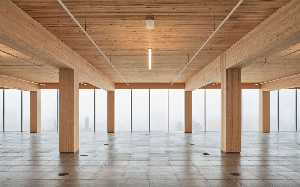 60-80 Atlantic Avenue Interior Wood