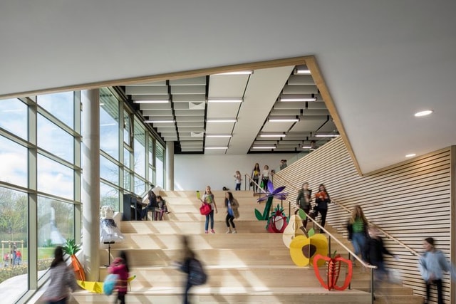 Interior Spanish steps