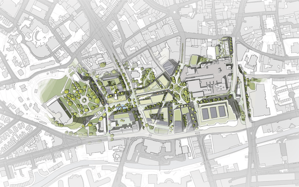 Broad Marsh masterplan