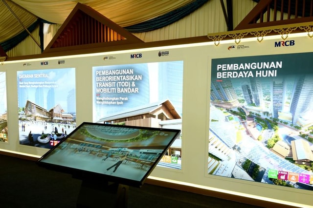 IPOH Sentral project ceremony