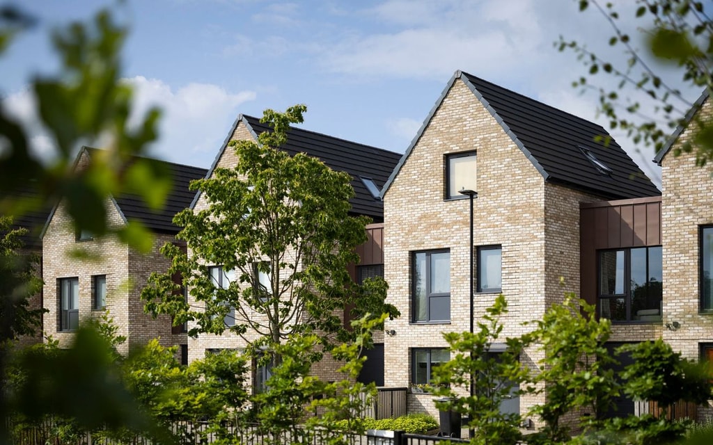Exterior of a house with some trees