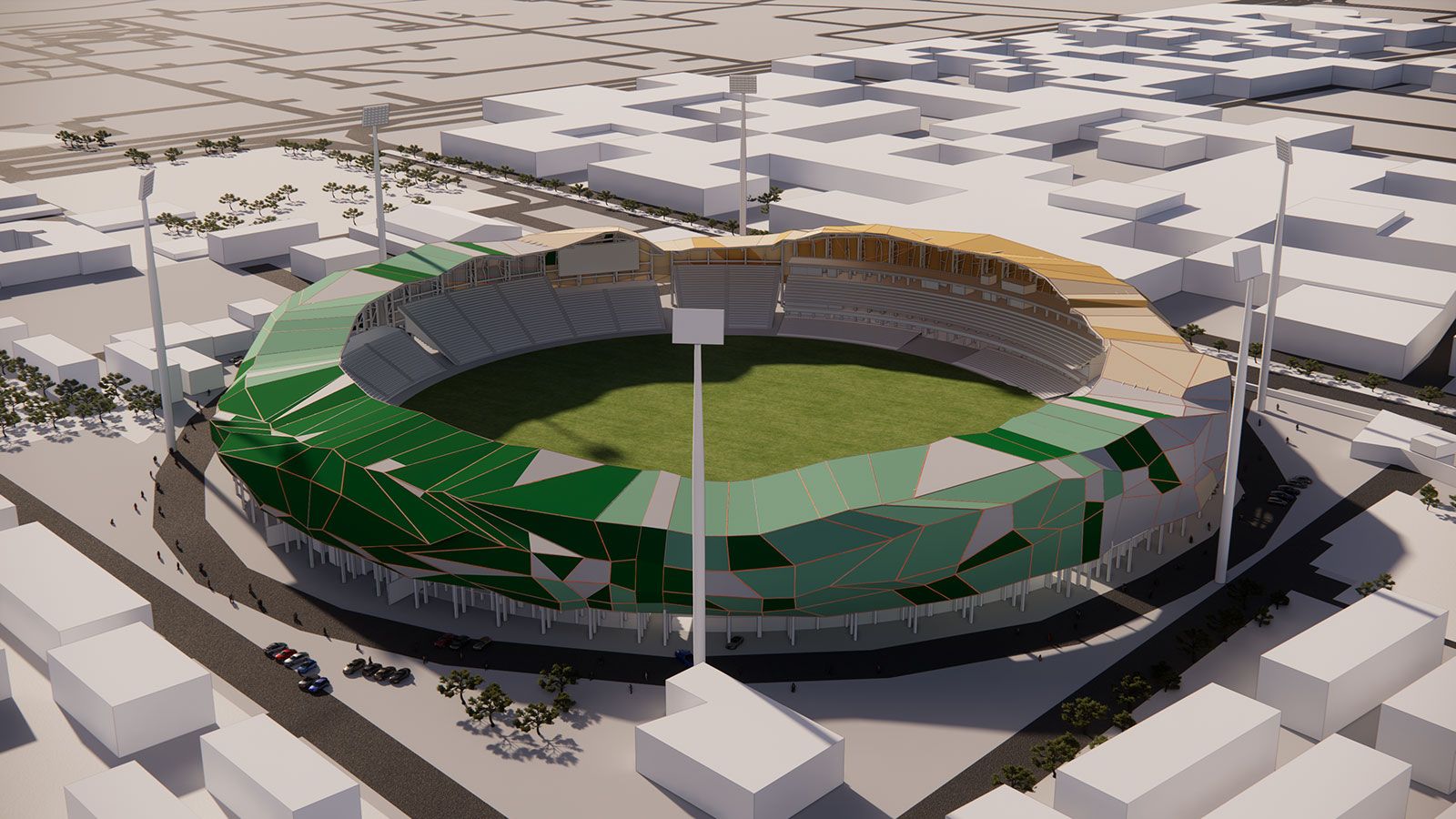 Pakistan Cricket stadium design