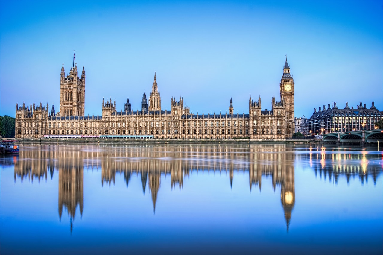 Palace of Westminster Image across the river