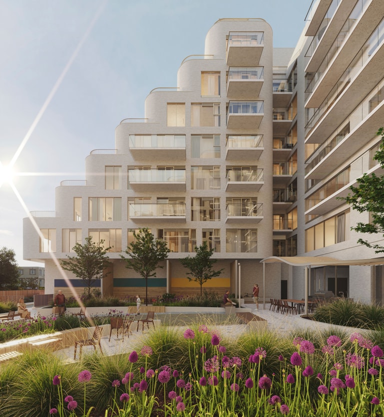 Reina Condos Exterior CGI
