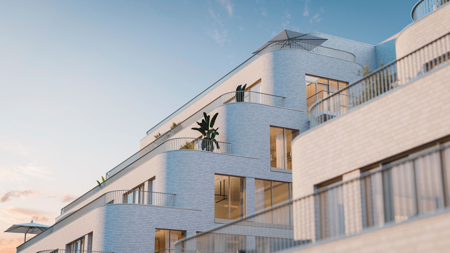 Reina Condos Exterior CGI