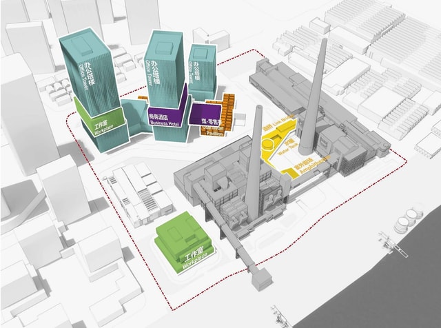 Shanghai Power Plant concept diagram