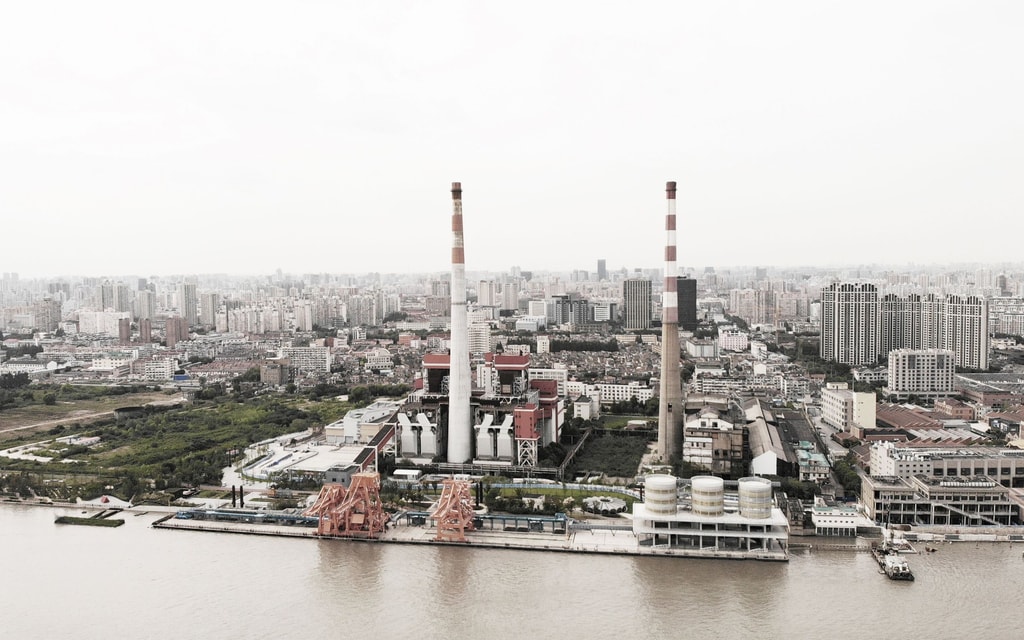 Shanghai Power Plant historic photo