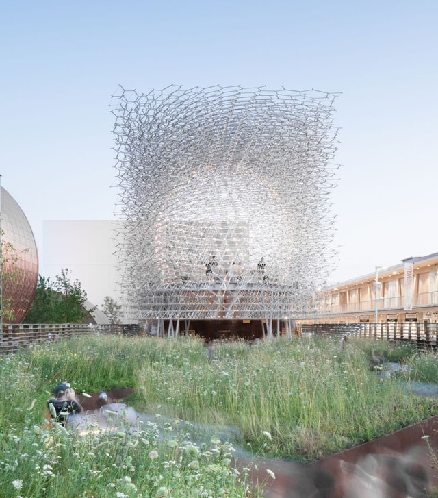 The Hive Milan Expo Dusk