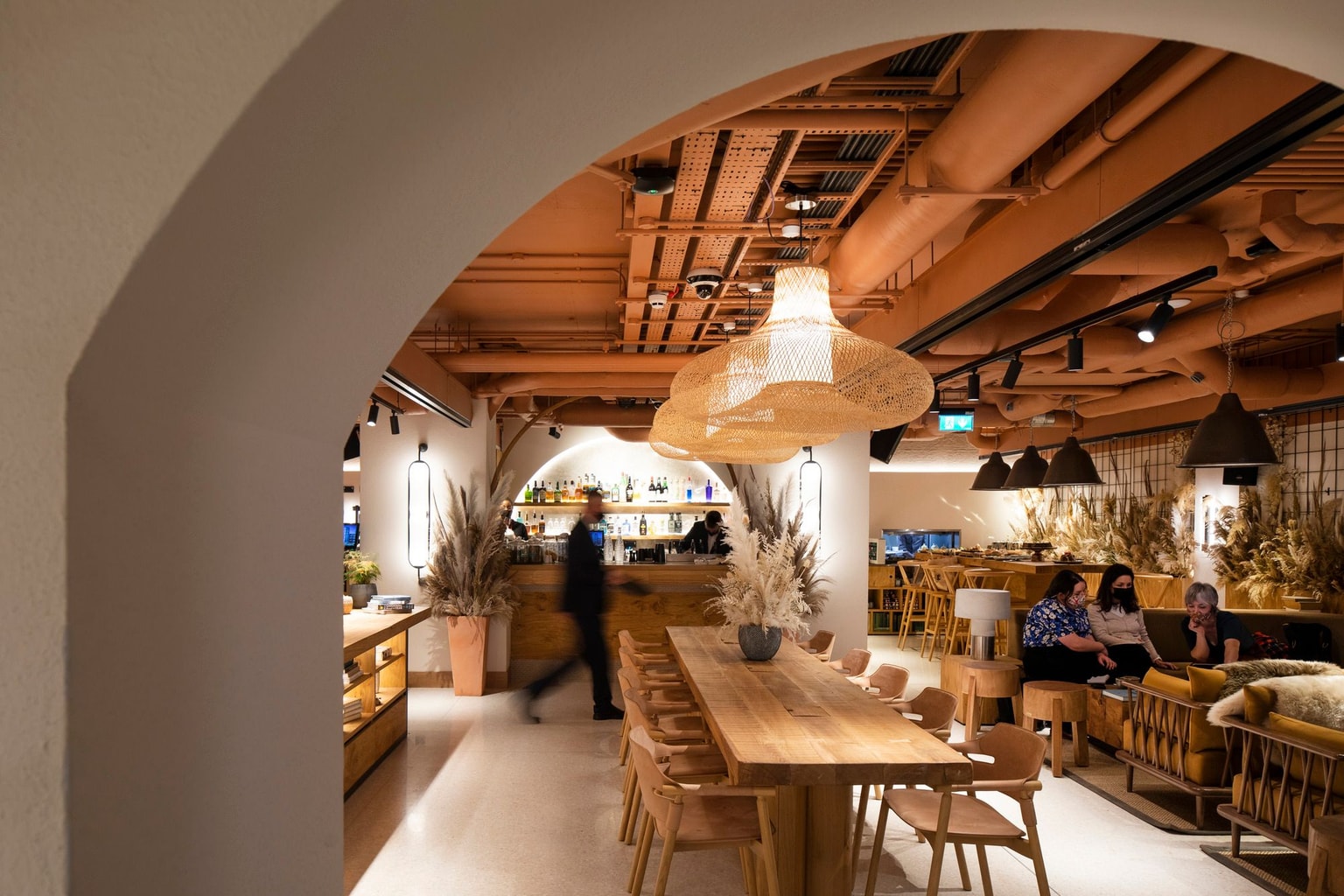 Interior Bar and dining areas