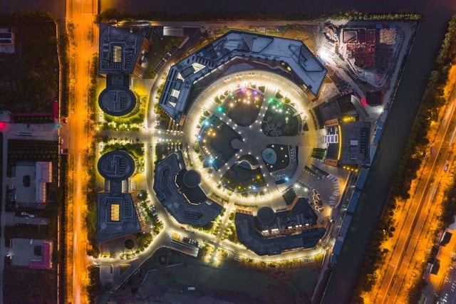 Xi'an Jiaotong Liverpool University aerial view