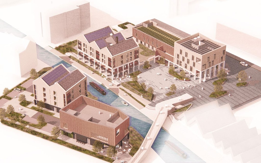 BDP shares plans for a new mixed-use anchor development in Wichelstowe