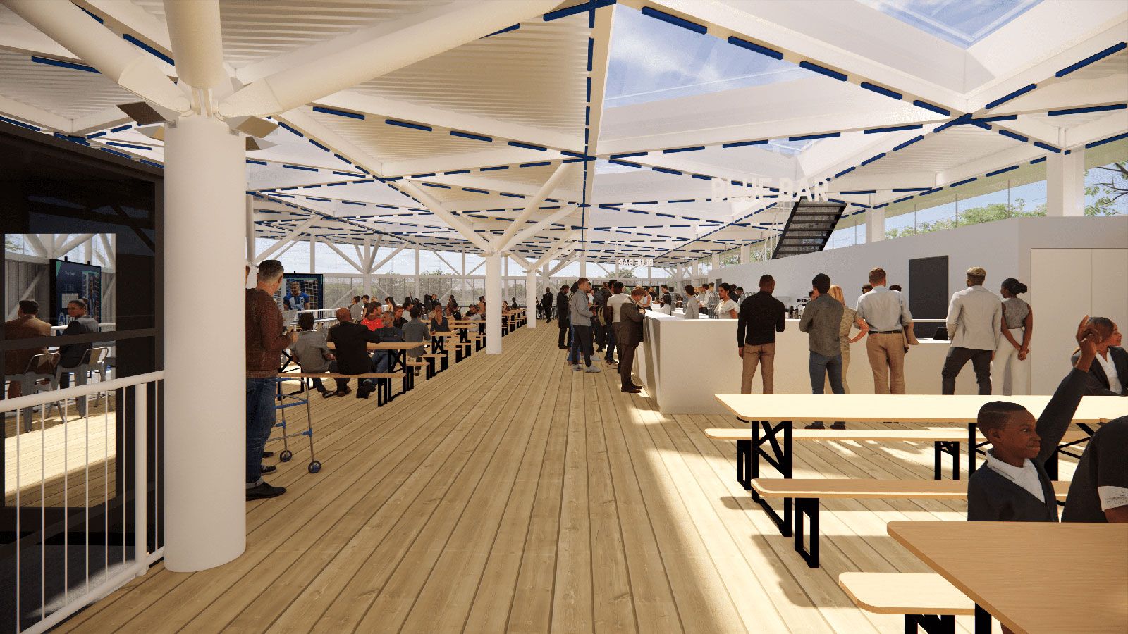 American Express Fan Zone