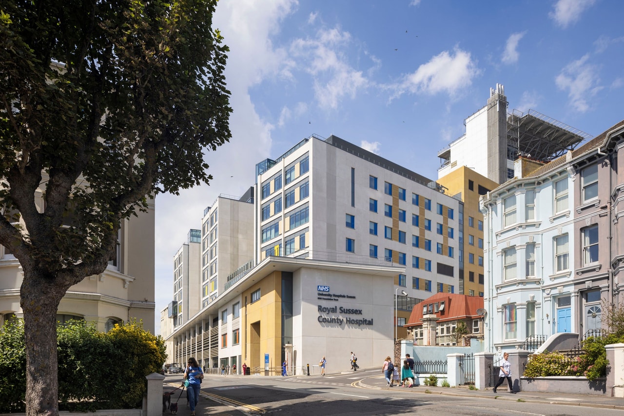 The Louisa Martindale Building in Brighton welcomes patients