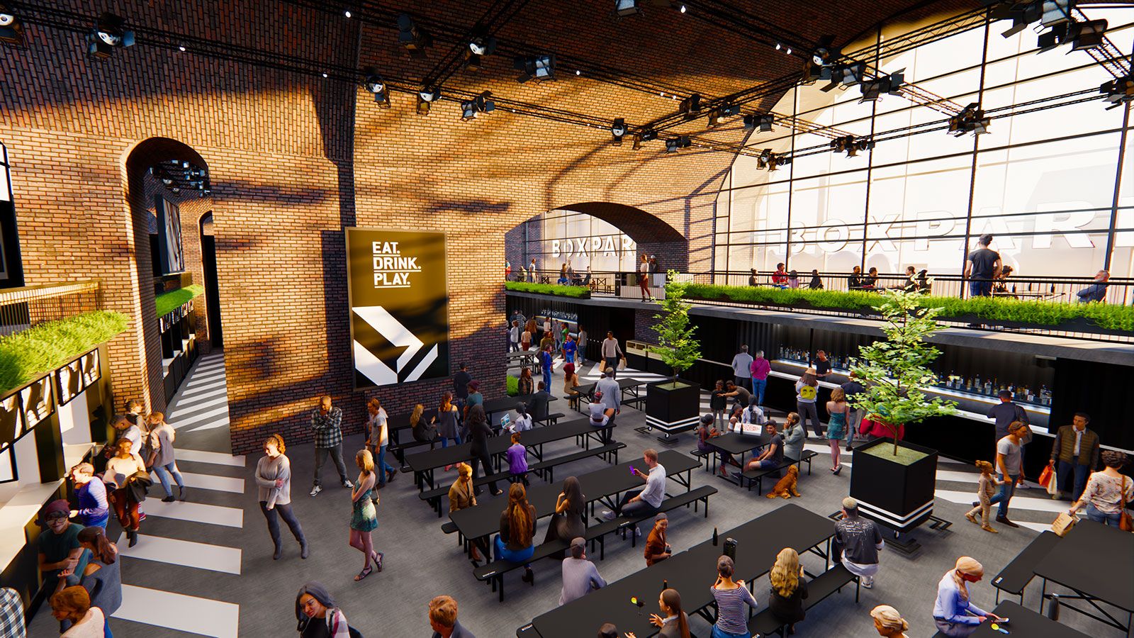 BDP’s bold design for Boxpark Birmingham secures planning approval