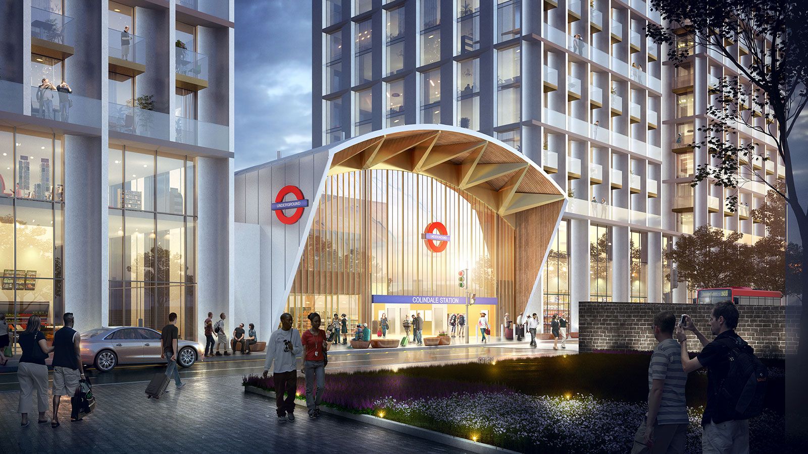 Colindale Station