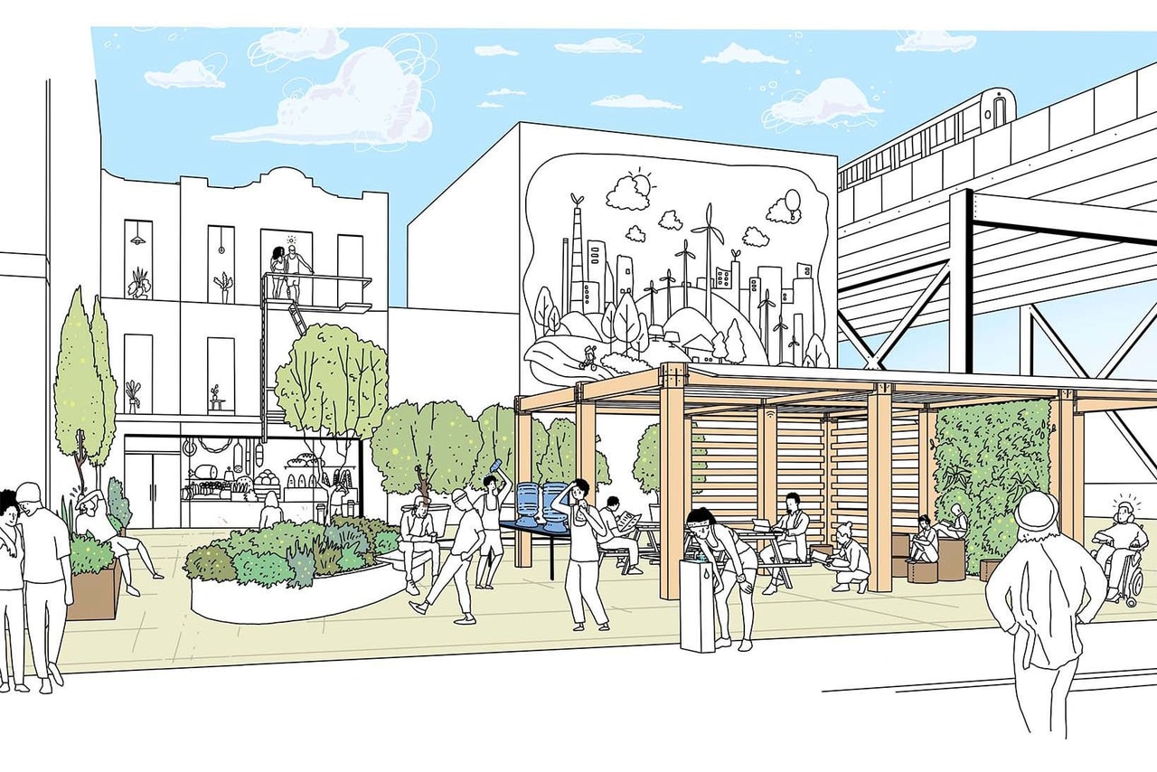 BDP identifies potential for Meanwhile Use projects in East New York, ahead of Interborough Express construction