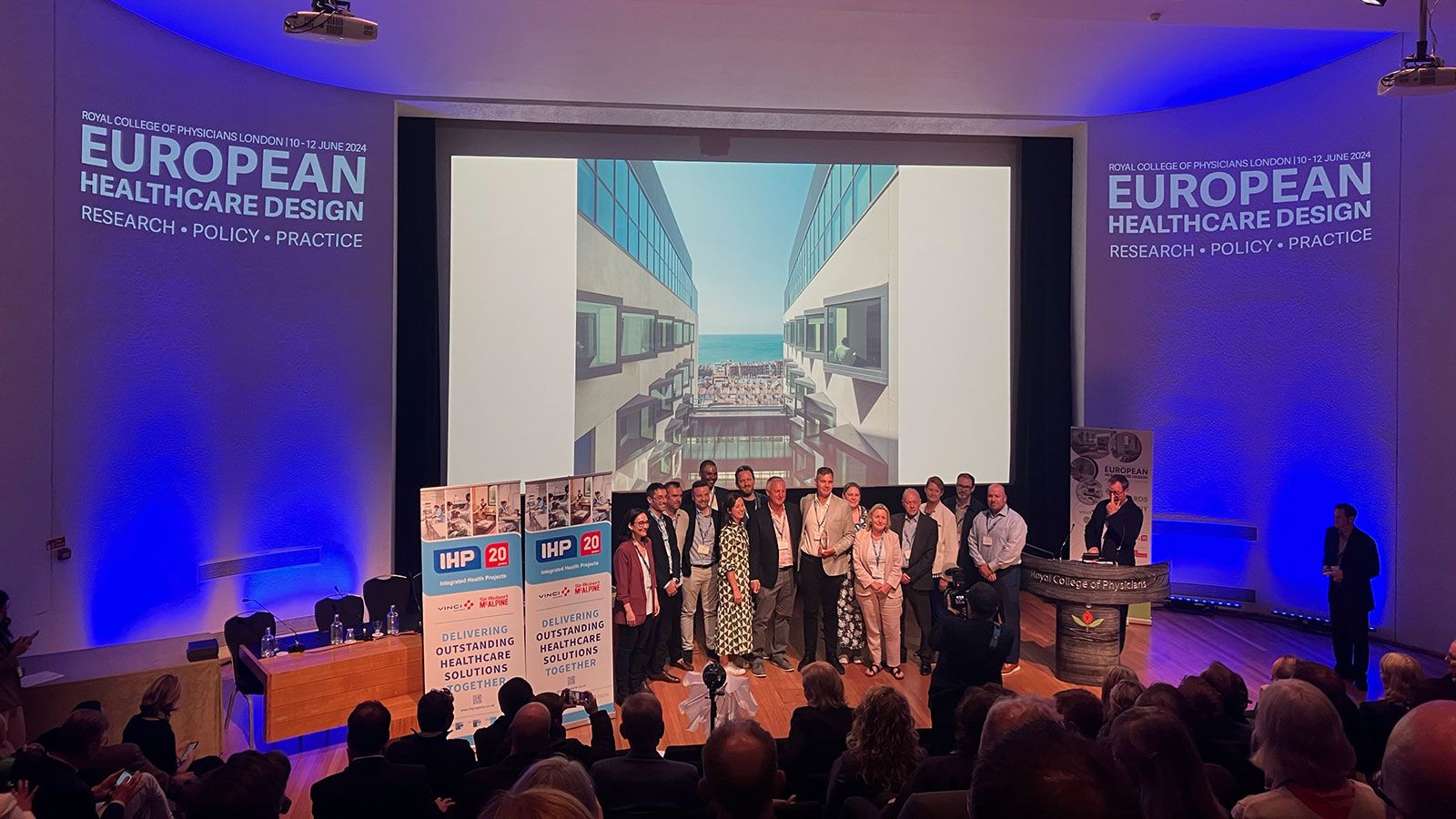 BDP sweeps the board at The European Healthcare Design Awards