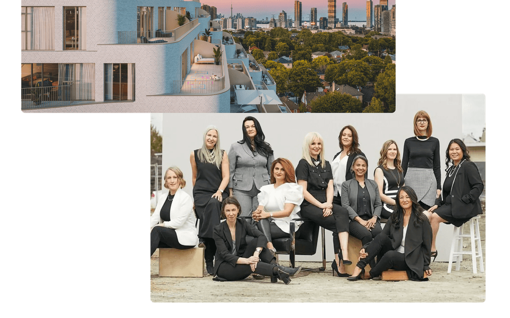 Collage of Reina Condos