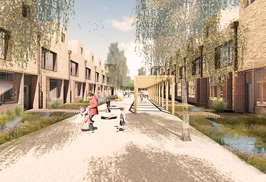 Plans for Canalside Housing in Woking approved