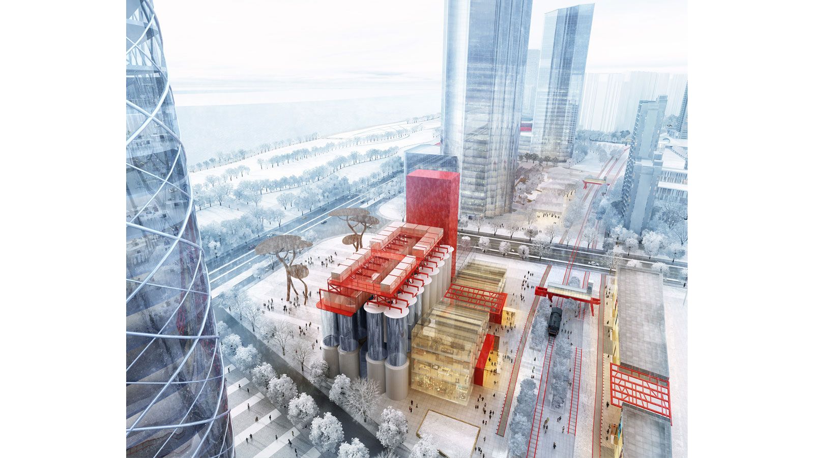 Wuhan Qingshan Riverside Business District (Wuhan CBD)