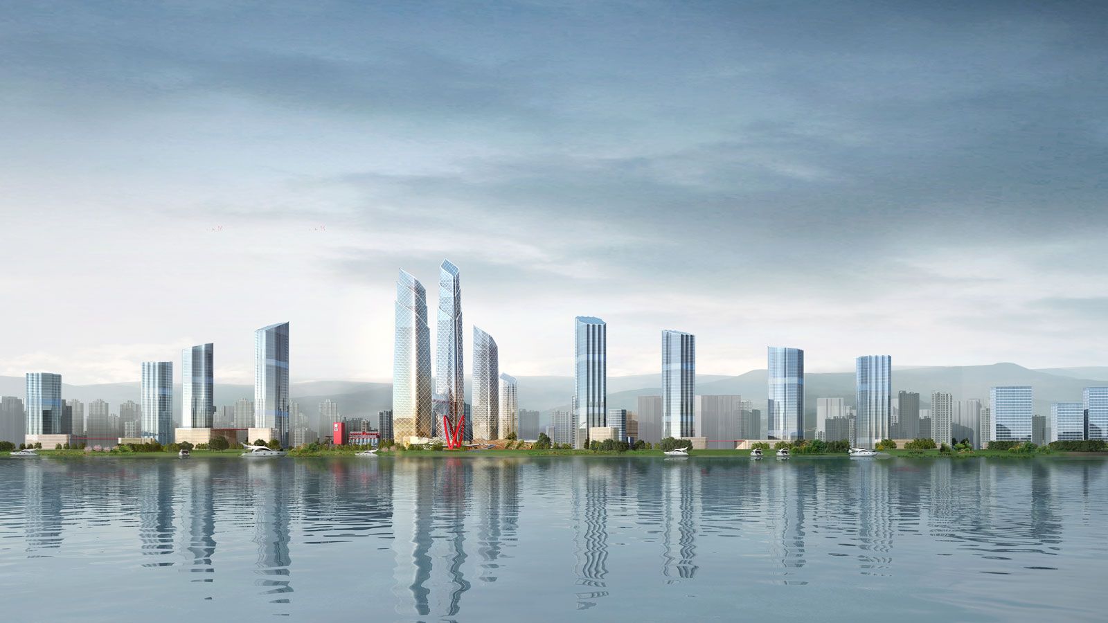 Wuhan Qingshan Riverside Business District (Wuhan CBD)