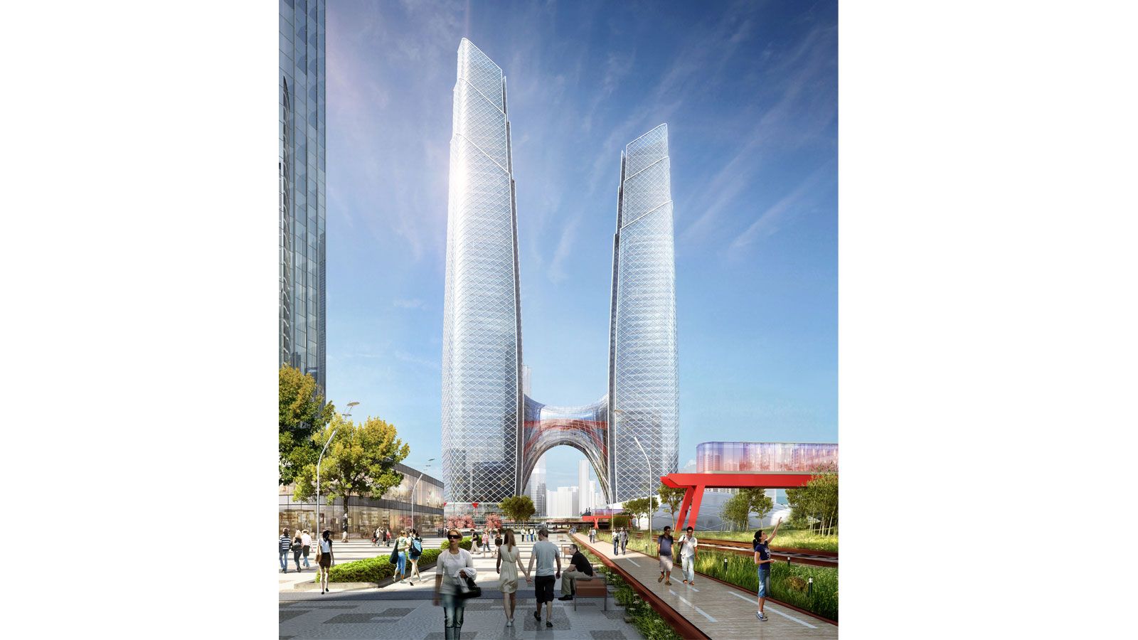 Wuhan Qingshan Riverside Business District (Wuhan CBD)