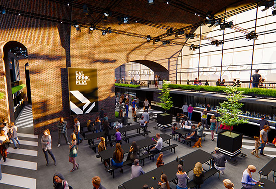 BDP’s bold design for Boxpark Birmingham secures planning approval