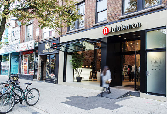 Lululemon Queen Street West